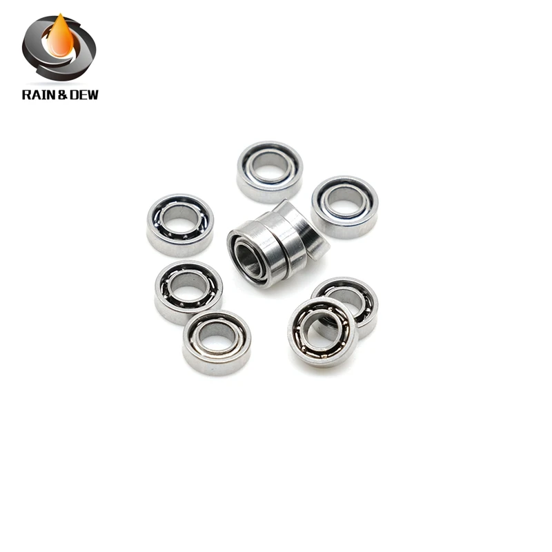 Rolamentos de Esferas Profundos do Sulco do Rolamento Aberto Abec7 Smr63 3x6x2 mm 617 673 10 Pcs Aço Inoxidável