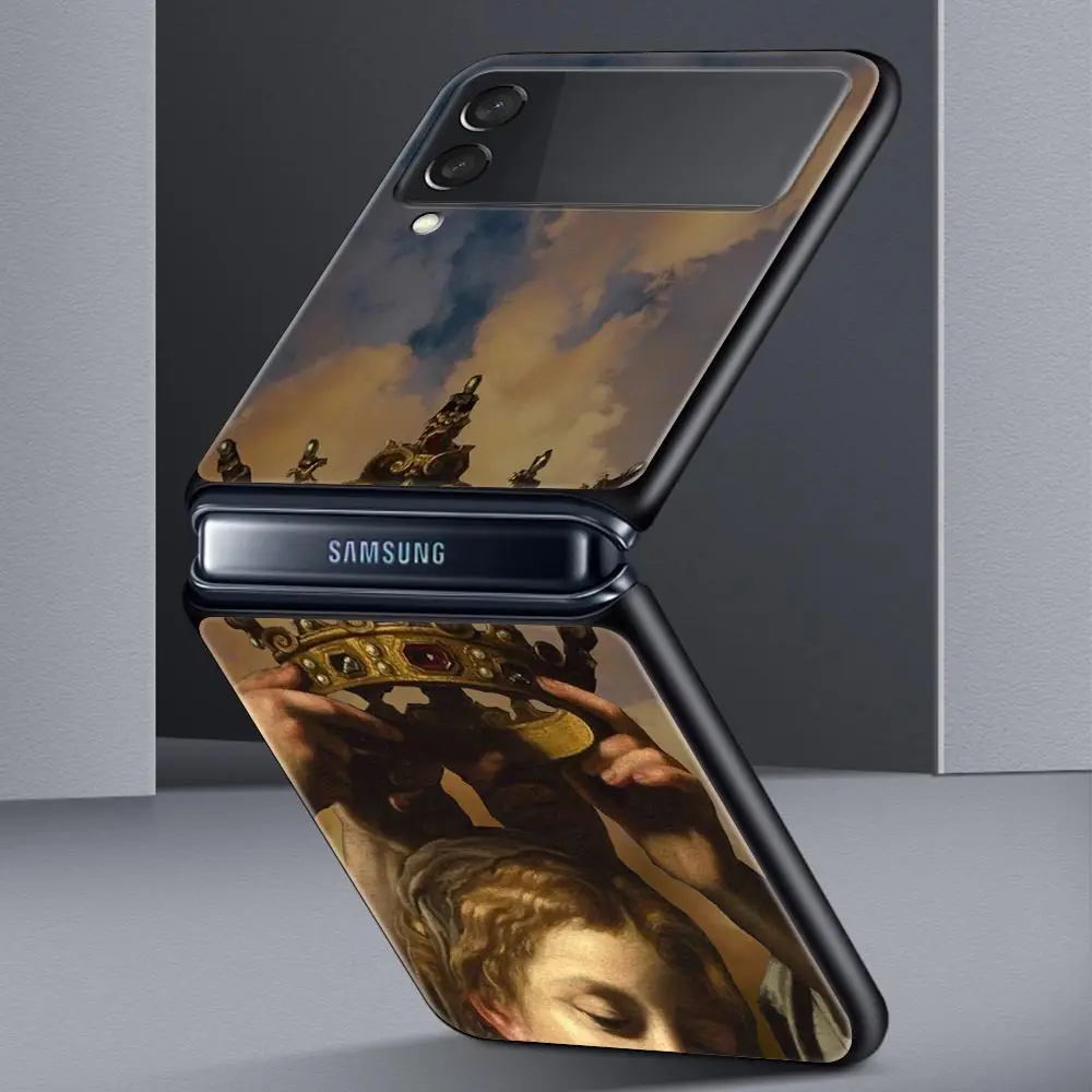 Renaissance Art-Inspired Phone Case - Elegant Hard Shell Bumper Cover
