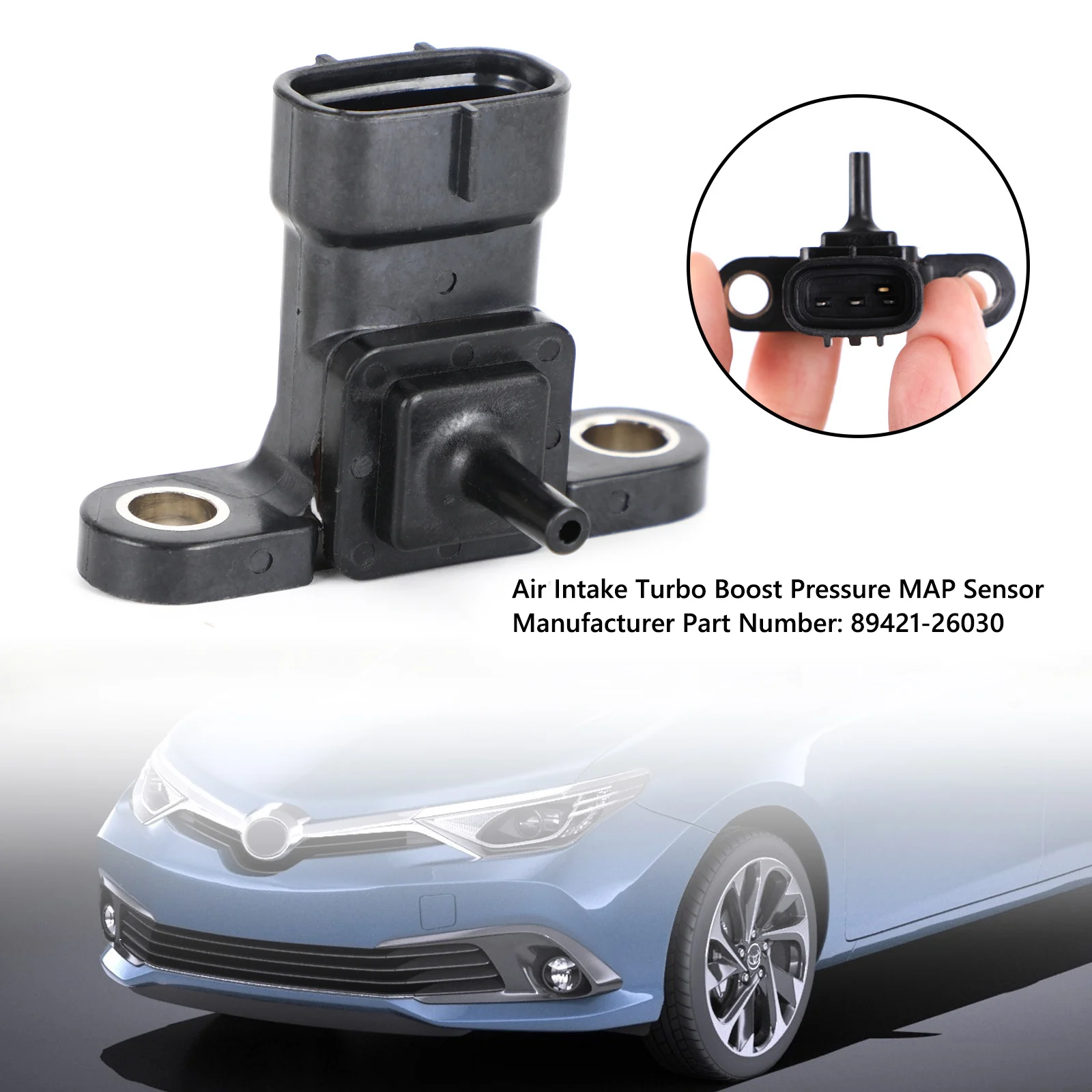 

Artudatech Air Intake Pressure Sensor 89421-26030 MAP Sensor For Lexus Toyota Corolla Car Accessories