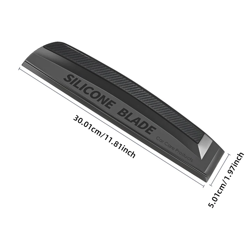 CAER Soft Silicone Car Window Handy Squeegee Non-Scratch Auto Glass Water Wiper Drying Blade Clean Scraping Cleaner Scraper Tool window wiper silicone scraper vinyl squeegee silicone squeegee window tinting squeegee window scraper tool window scraper window tint squeegee