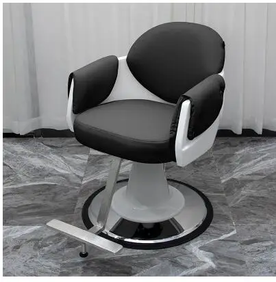 Hairdresser's chair, net red barber's chair, hair salon's special barber's lifting hot dyeing chair