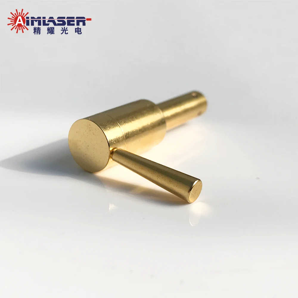 .22LR Laser Bore Sighter Pistols Rifles Iron Sight Scope Optics Zeroing Calibration Gold Plated