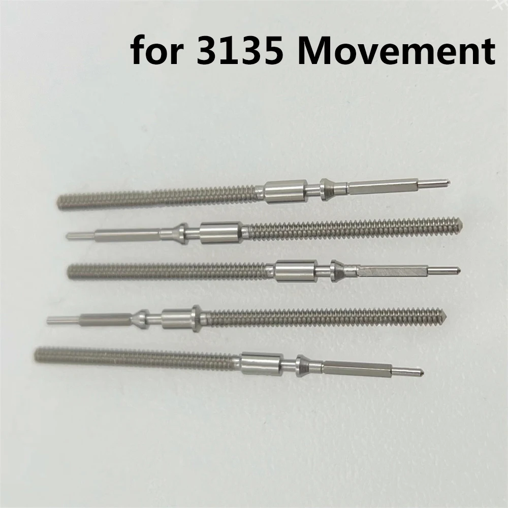 

Winding Stem for 3135 Movement Watch Repair Parts Handle Rod Steel Stem Crown Kit 3135 Movement Watch Stem Spare Accessories