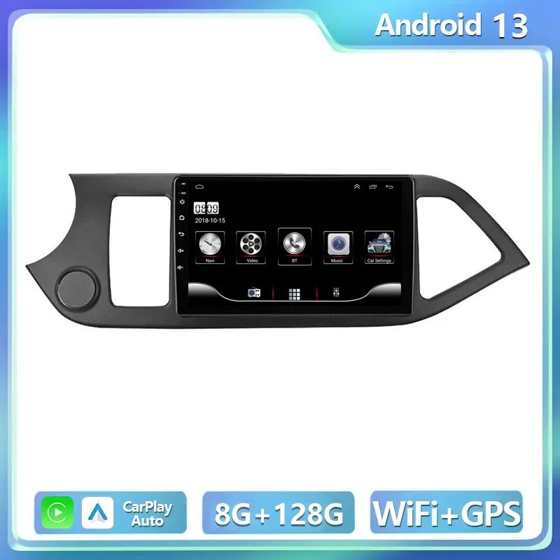 

Автомагнитола 2DIN, Android 13, мультимедийный видеоплеер для KIA PICANTO Morning 2011-2015 2016, навигация GPS IPS, головное устройство