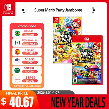 Offerte di giochi per Nintendo Switch - Super Mario Party Jamboree - per cartuccia di giochi NS1/ NS2 Scheda fisica