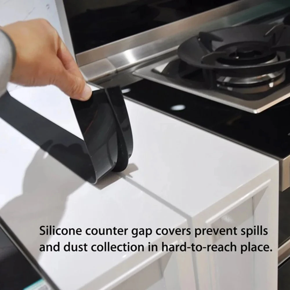 Silicone Stove Counter Gap Cover Protector