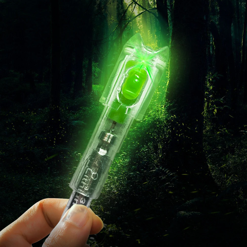 Enhanced LED Lighted Nocks for Hunting Archery Crossbow Bolts