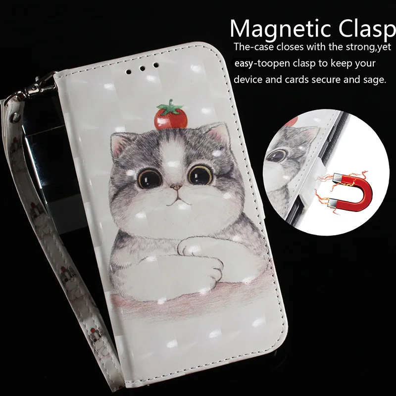 Luxurious Leather Stand Flip Wallet Phone Case