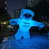Suspended Inflatable Astronaut With LED Lights Advertising Spaceman Giant Space Man Cartoon Decoration For Outdoor Display 1
