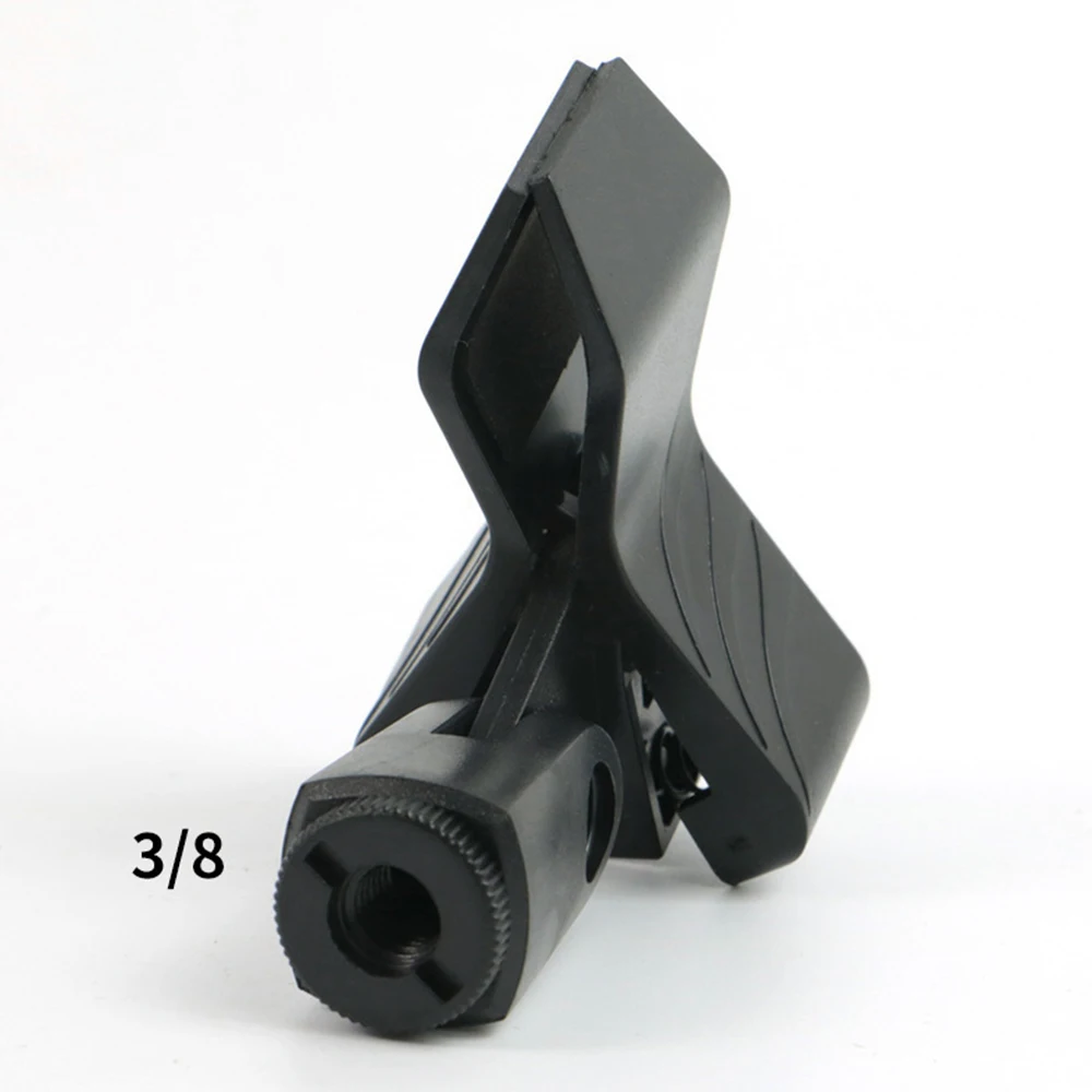 1pcs Universal Microphone Clip 1/4 Inch Condenser Microphone Clip Live Tripod Stand Accessories microphone mount clamp desktop mounting clip