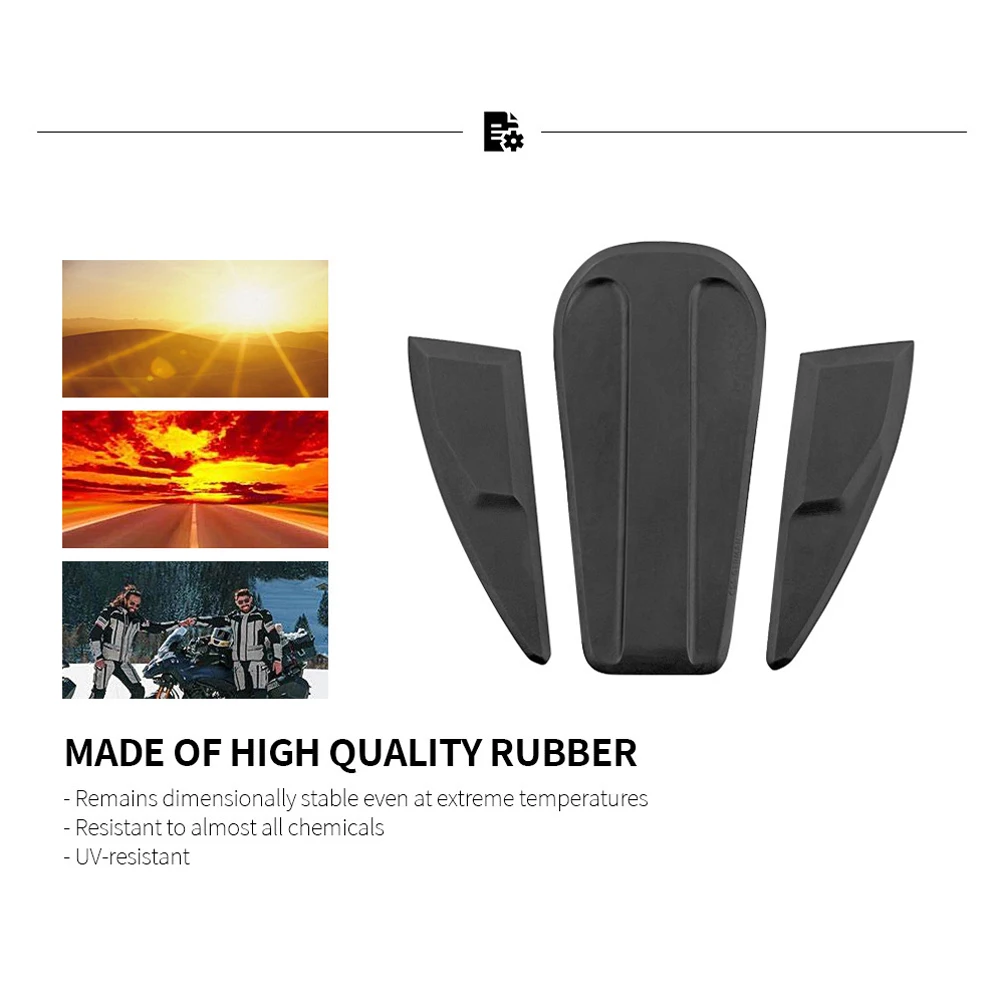 For BMW K1600B K1600GT K1600GTL K 1600 Anti Slip Tank Pad Sticker Gas Knee Grip Traction Side 3M Decal Motorcycle Sticker Set