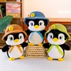 New Yellow, Green, Blue Cute Cartoon Penguin Plush Animal With Hat Children's Birthday Christmas Gift 3