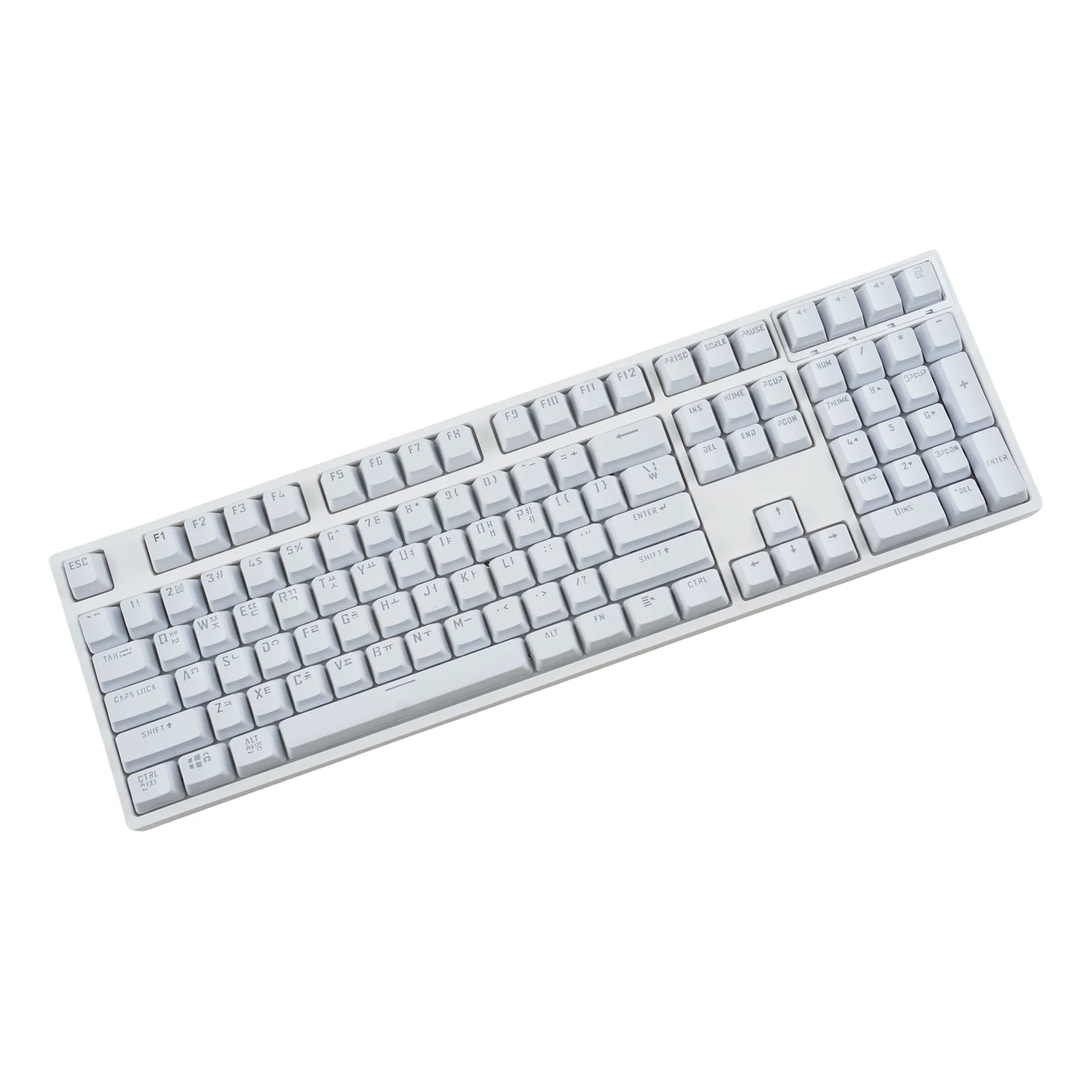 

Mathew Tech YG108 Cyrillic Mechanical Keyboard Wireless Korean Language 108-Key Hot Swap RGB Gaming Keyboard с русскими буквами