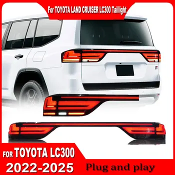 Toyota Land Cruiser 300 LC300 2022–2025 LED Tail Light Assembly – Rear Brake, Fog & Turn Signal