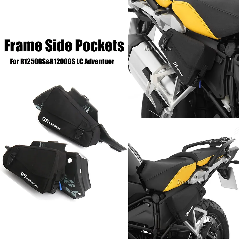 

Motorcycle Side Frame Crash Bag Storage Package Bags Waterproof For BMW F750GS F850GS Adventure R1200GS LC ADV R1250GS R1250 GS