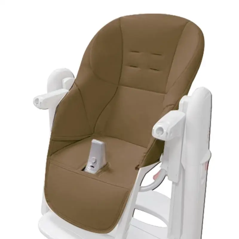 Baby High Chair Cover Cushion Soft PU Leather Comfortable Breathable Cushions Dinner Chair Seat Baby Seat Cushion Accessories - 2