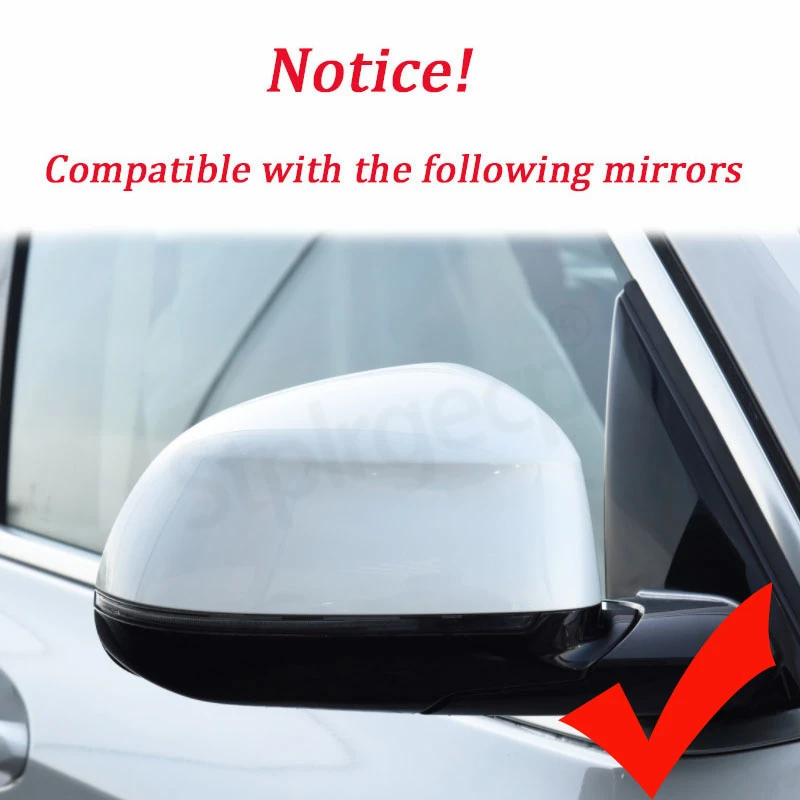 For BMW X3 G01 X4 G02 X5 G05 X6 G06 X7 G07 2018 2019 2020 M style black  rearview mirror cover X3M Look rearview mirror cover - AliExpress