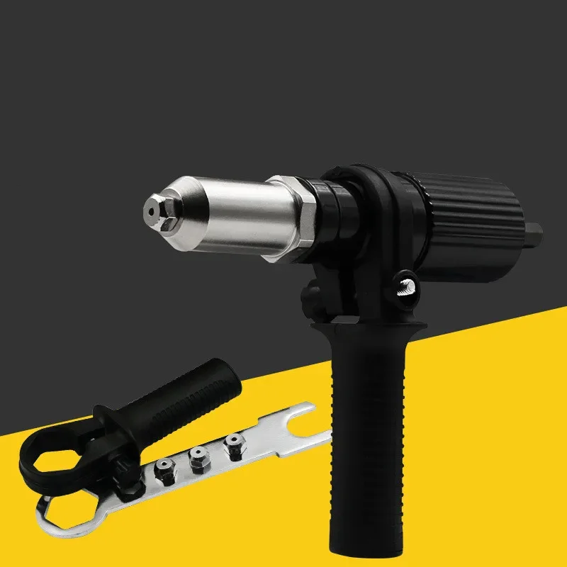 New 2.4mm-4.8mm Electric Rivet Nut Gun Riveting Tool Cordless Riveting Drill Adaptor Insert Nut Tool Drill Adapter