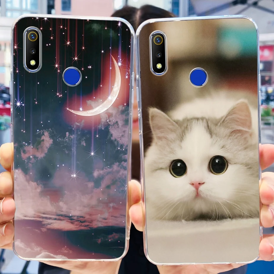 Cute Painted Soft Silicone Phone Case - Colorful Back Cover and Bumper