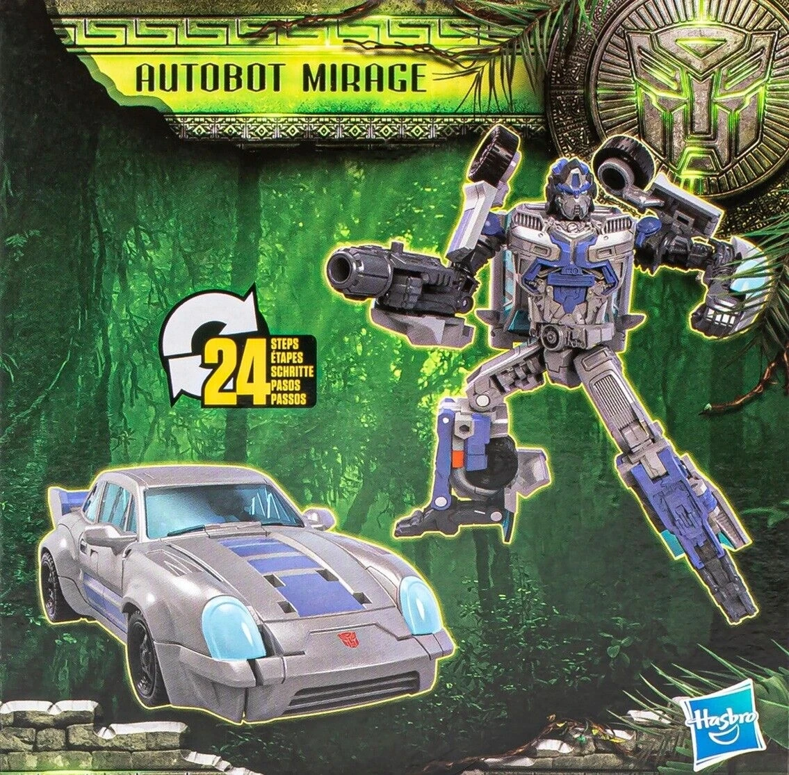 

Movie Transformers 7 Rise Of The Beasts Deluxe Mirage Anime Figure Action Figure Collection Ornament Model Doll Toys Hobby Gift