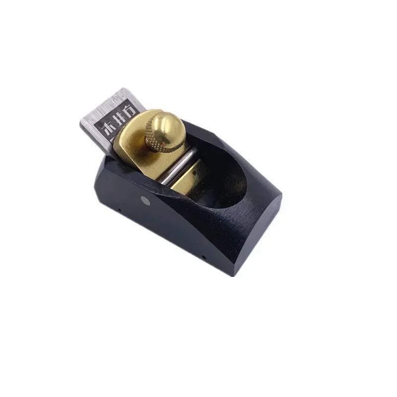 Ultra Small Ebony Trolley Planer for Mini Handicraft Making Develop Children's Manual Skills Easy Operated Hand Woodworking Tool woodworking hand tools wood trimming tool
