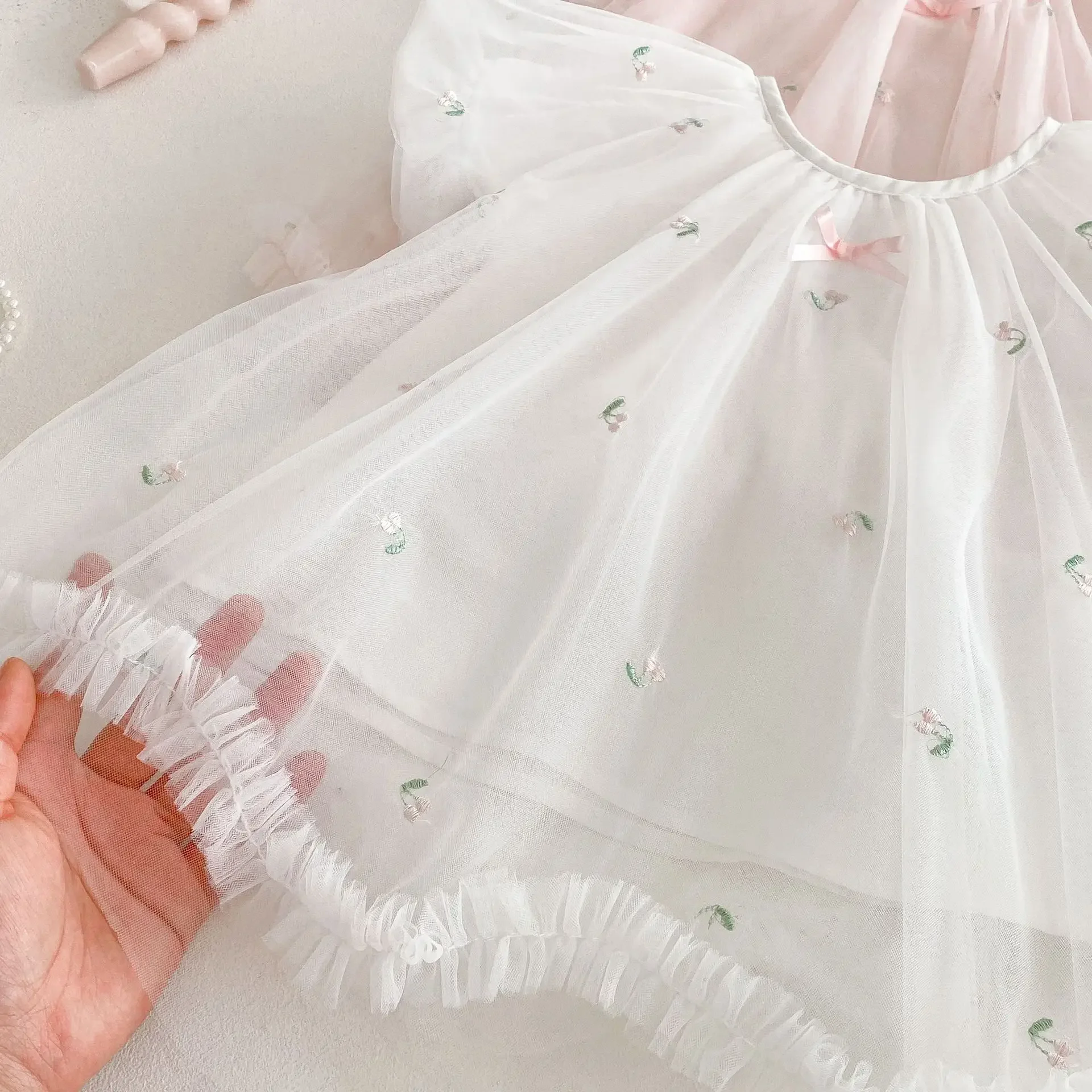 Summer Tulle Princess Dress for Girls