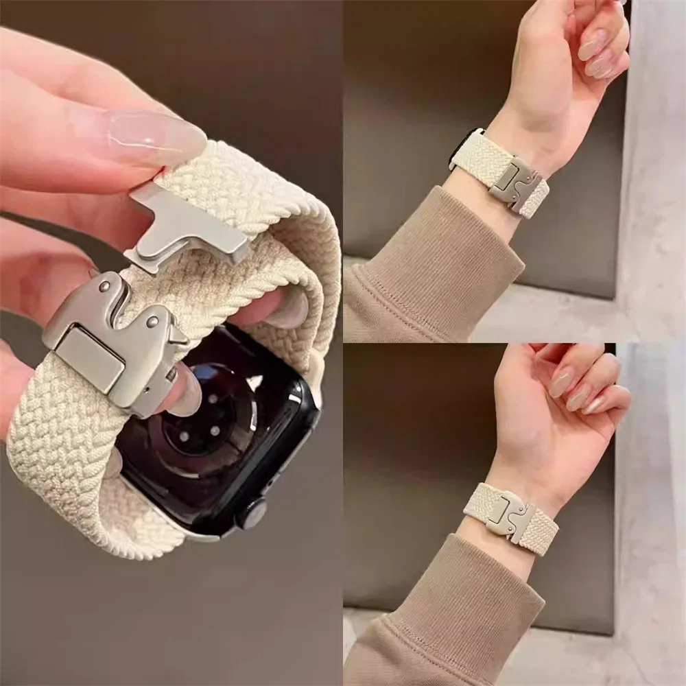 Braided Watch Strap Bracelet - Universal Fit