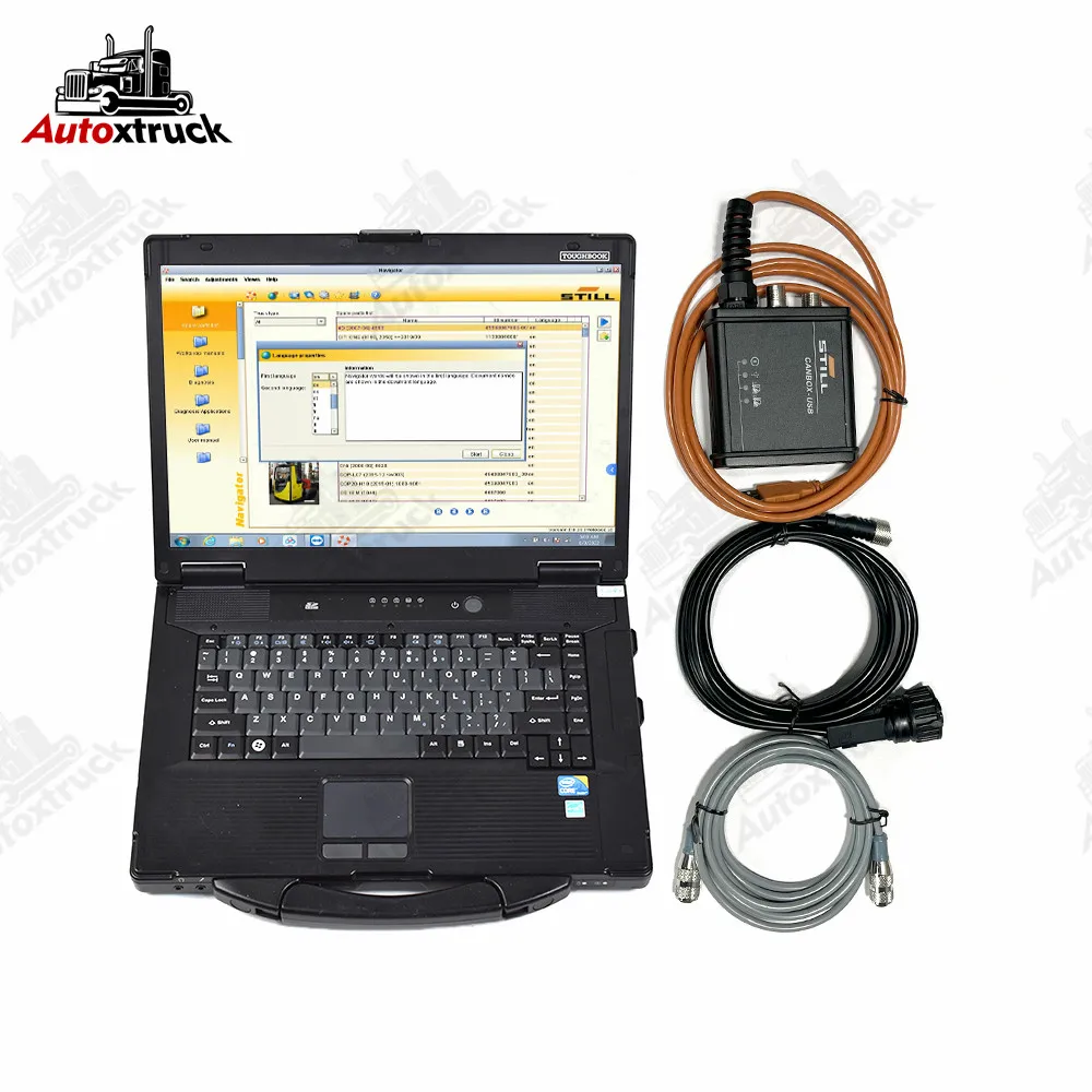 

Forklift Scanner Tools for Still Incado Box + CF52 CF-52 Laptop Diagnostic Kit Linde for Still forklift canbox