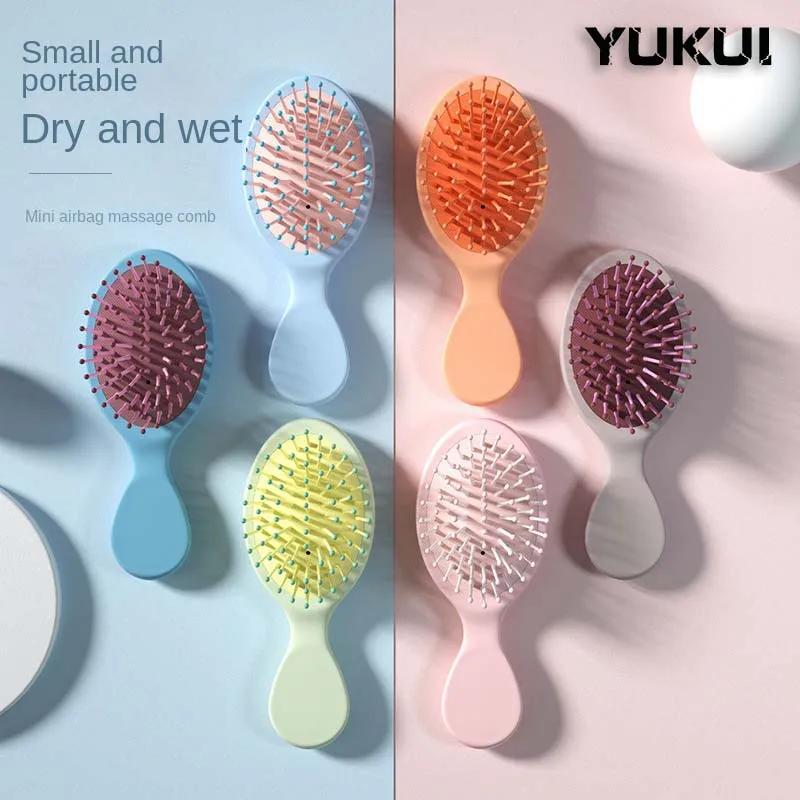

Mini Hair Brushes Massager Portable Airbag Air Cushion Massage Comb Without Hurting Hair Wet and Dry Salon Styling Shampoo Tool