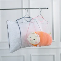 Folding Breathable Pillow Drying Nets Balcony Hanger Net Cushion Dry Bag Mesh Storage Holder 2