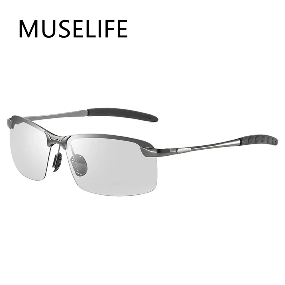 Men Polarized Sunglasses Driving Glasses Day Night Vision Driver Eyewear