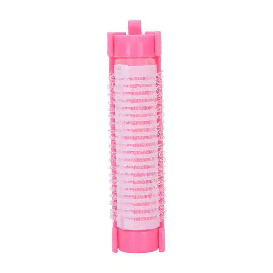 20pcs Hair Perm Rods Fluffy Perming Rod Hair Roller Plush Lock Design Not Loose Non-irritant Curler Barber Hairdressing Kit