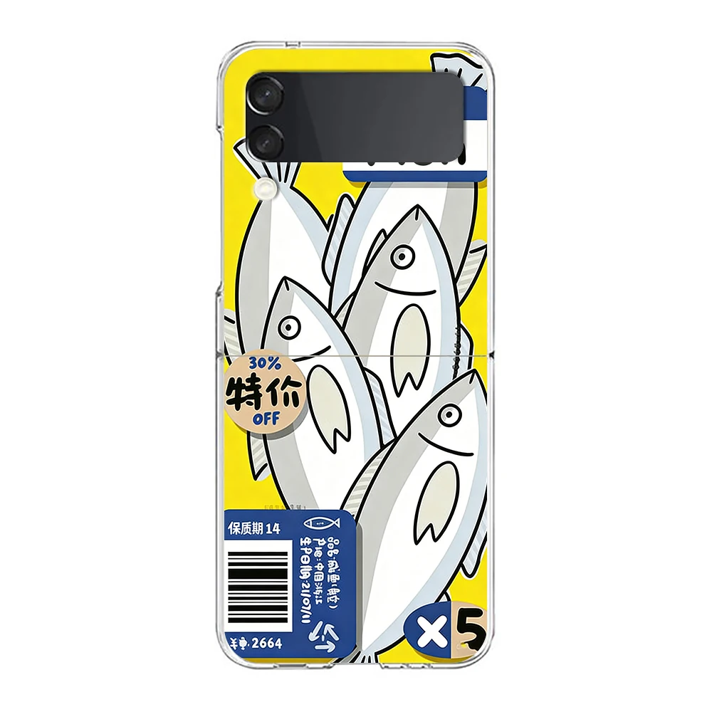 Crystal Clear Folding Phone Protective Cover - Durable Hard Shell with Discounted Price