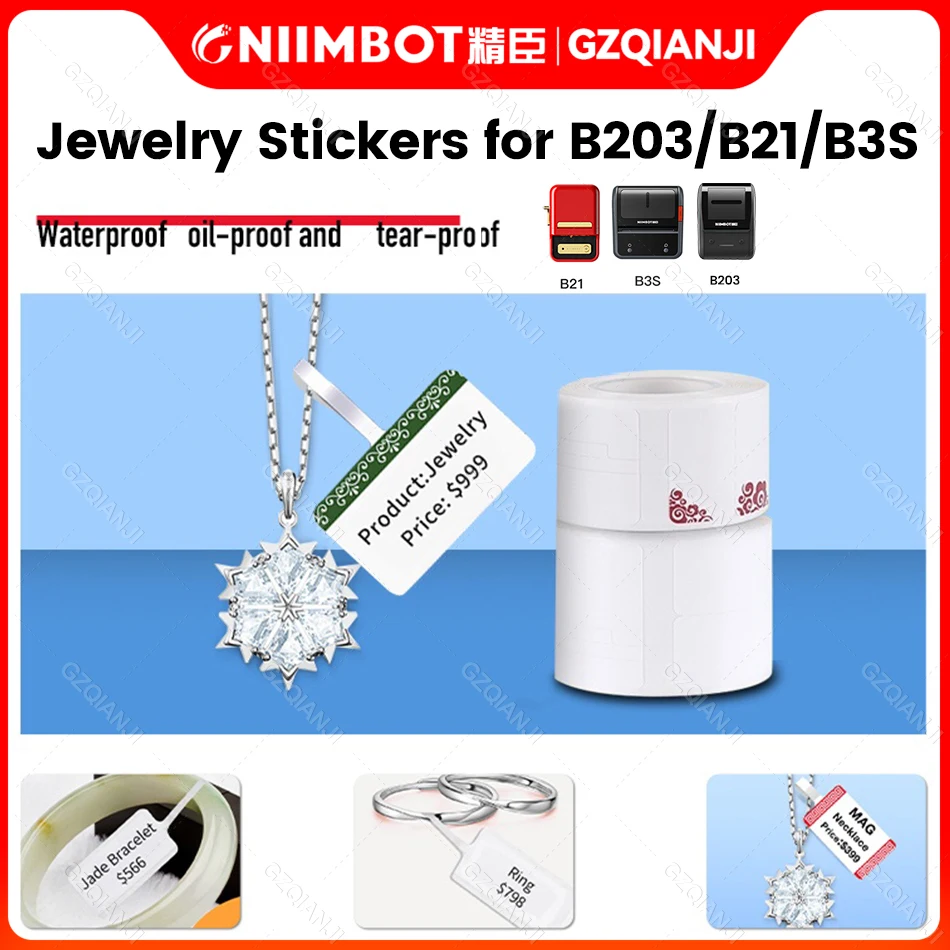 Niimbot B21 Printing Paper Label Printer Niimbot B21 Thermal Label