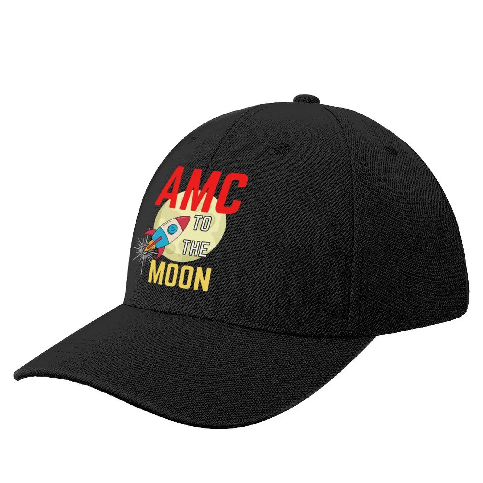 

AMC to the moon (HODL AMC) Baseball Cap Gentleman Hat Wild Ball Hat dad hat Luxury Cap Trucker Hats For Men Women'S