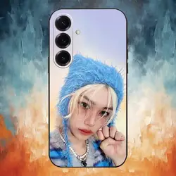 Felix - Inspired Stray Kids Soft Black Phone Case - Samsung a50 30s 50s (Z1)