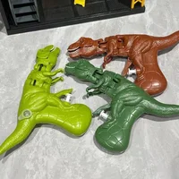 Dinosaur Shake Head Water Gun Toy Dino Spray Shooting Pressing Grip Water Pistol Boys Beach Swimming Pool Toys For Kids Boy Gift 1