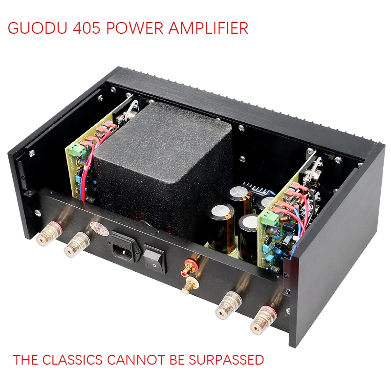 BRZHIFI AUDIO Classic British Quad 405 Aluminum Power Amplifiers