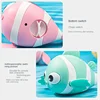 Bath Toys Cute Swimming Clown Fish Bath Toy for Toddlers Floating Wind Up Toys for Boy Girl New Born Baby Bathtub Toddler Toys 4