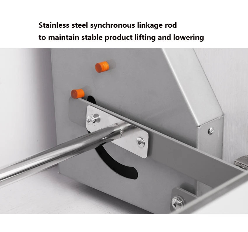 Description Picture 5 of item3 layers Wall Cabinet Lift Pull Basket Kitchen Cabinet Stainless Steel Drawer Baskets Seasoning Bottle Storage Racks