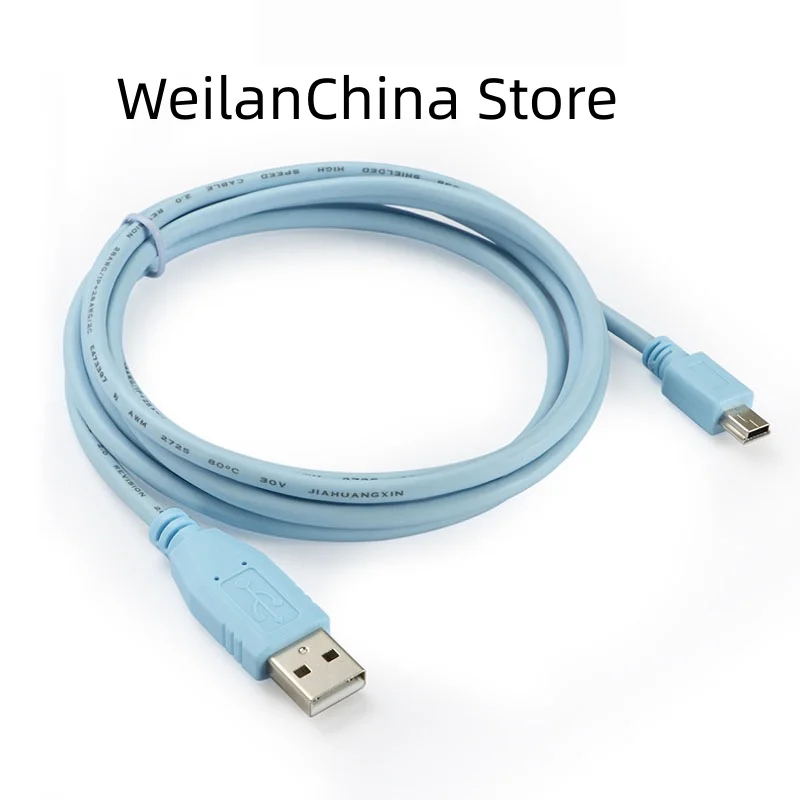 

CAB-CONSOLE-USB= Console Cable 6 ft with USB Type A and mini-B for CISCO Routers and Switches WS-C3750X ISR 4221 4351 4331 NEW