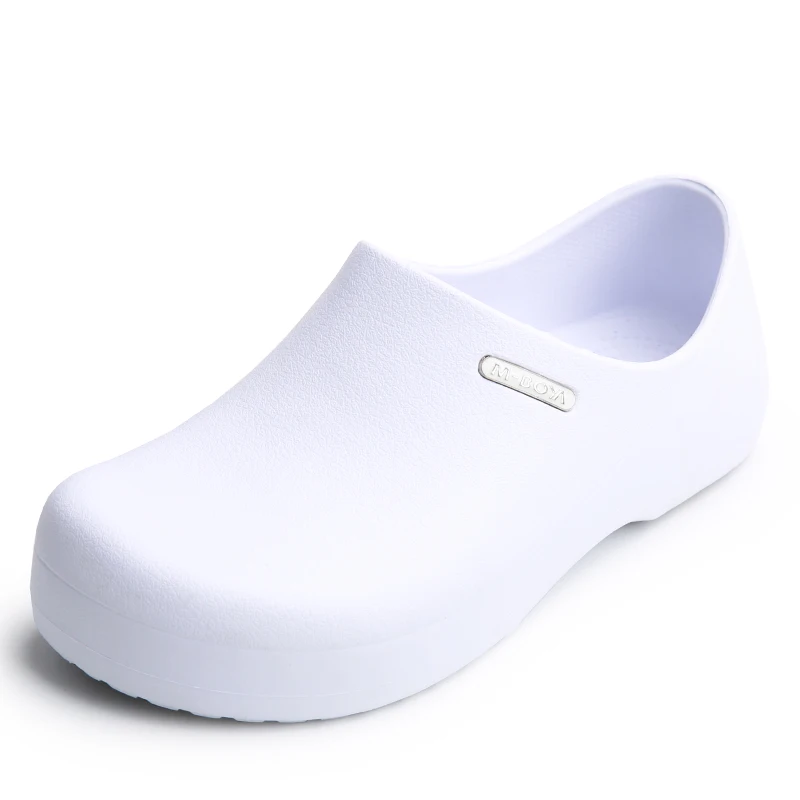 Ngouxm Men Chef Shoes Women Non-slip Waterproof Oil-proof Kitchen  Nurse Shoes Work Cook Shoes 4