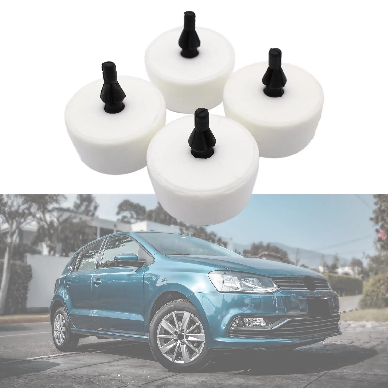 4x Rear Suspension Stop Buffers High Performance 2K5511155 Replace Parts Easy Installation Car Accessories