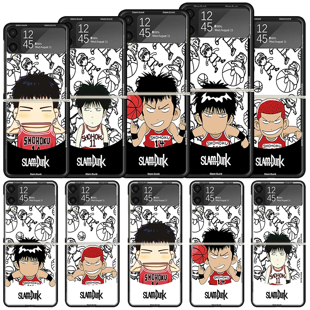 산리오 시나모롤 폼폼 푸린 휴대폰 케이스, 삼성 Z 플립 3 5G Z플립 3 플립 3 f7110, 갤럭시 충격 방지 투명 커버