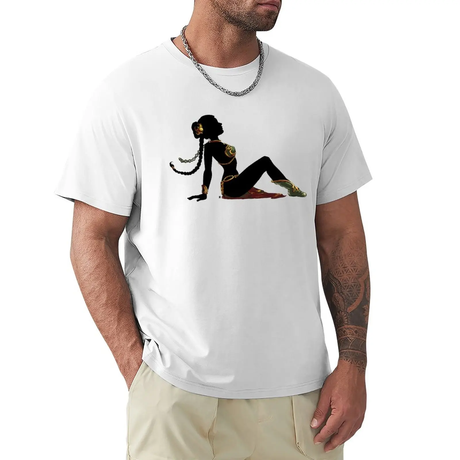 

Slave Girl Mudflap T-Shirt quick drying plus sizes new edition black t-shirts for men