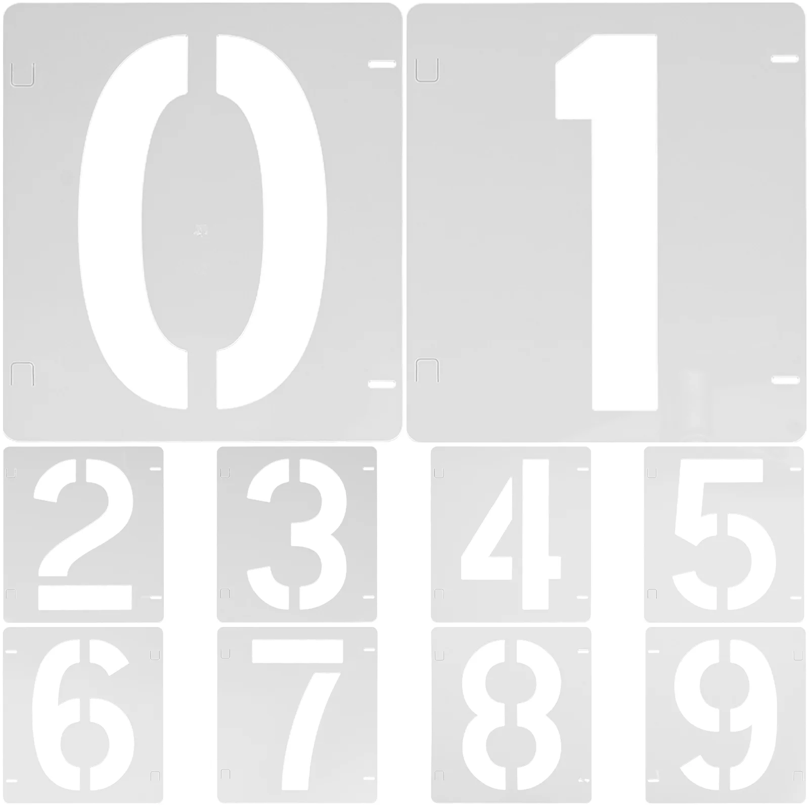 

10 листов, многоразовые трафареты для детей и домашних животных