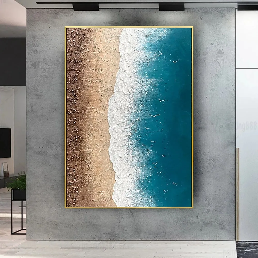 

Nordic wall painting art abstract hanging painting decor living room modern wall art pictures handmade home canvas oil paintings