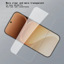 Enhanced Screen Protector - High - Quality Transparent Tempered Glass Film with 2.5D 9H Hardness for Honor 600 (Transparent)