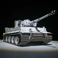 1:16 Heng Long HL RTR RC Tank Pro 7.0 Tiger I 3818 FPV Hand Spray Painting Color Remote Control Military Car Toys Gifts 1