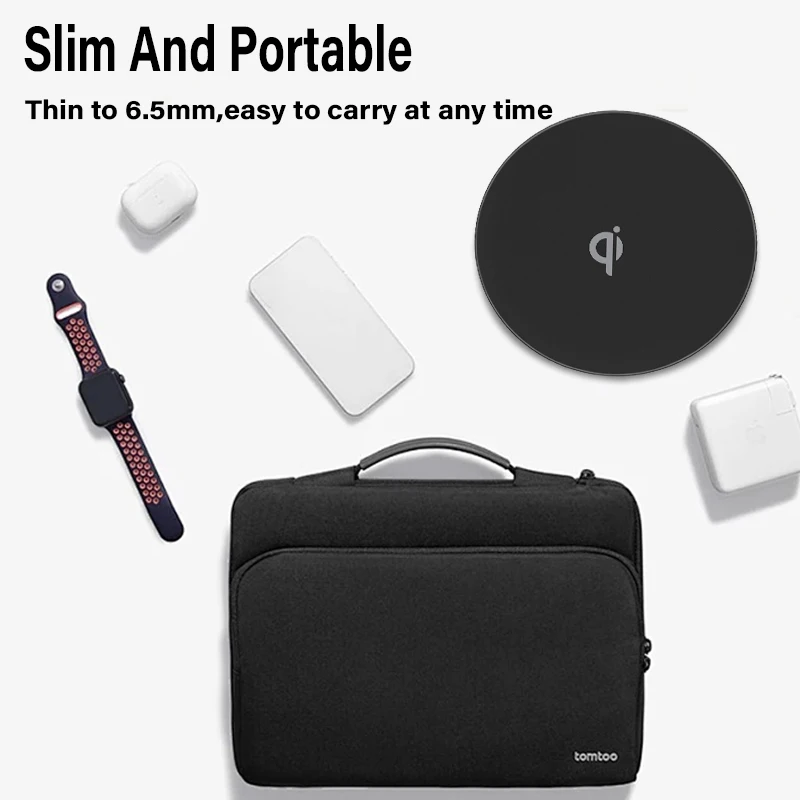 Ultrathin Desktop Qi Wireless Charger Station Stand For iPhone 16 15 14 13 12 Pro Max Samsung Xiaomi AirPods Pro Quick Charging